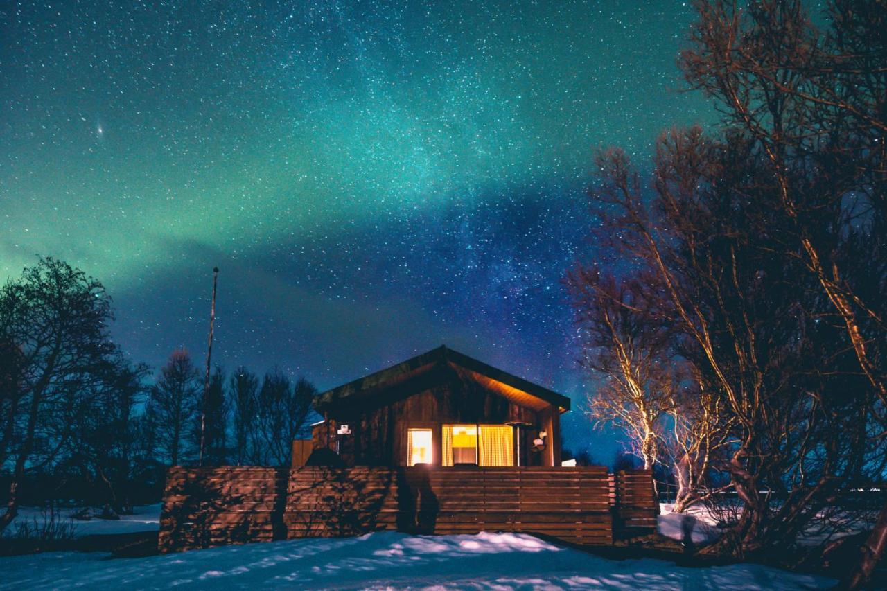 Cabin In The Lava. Near Husavik Skogar  エクステリア 写真